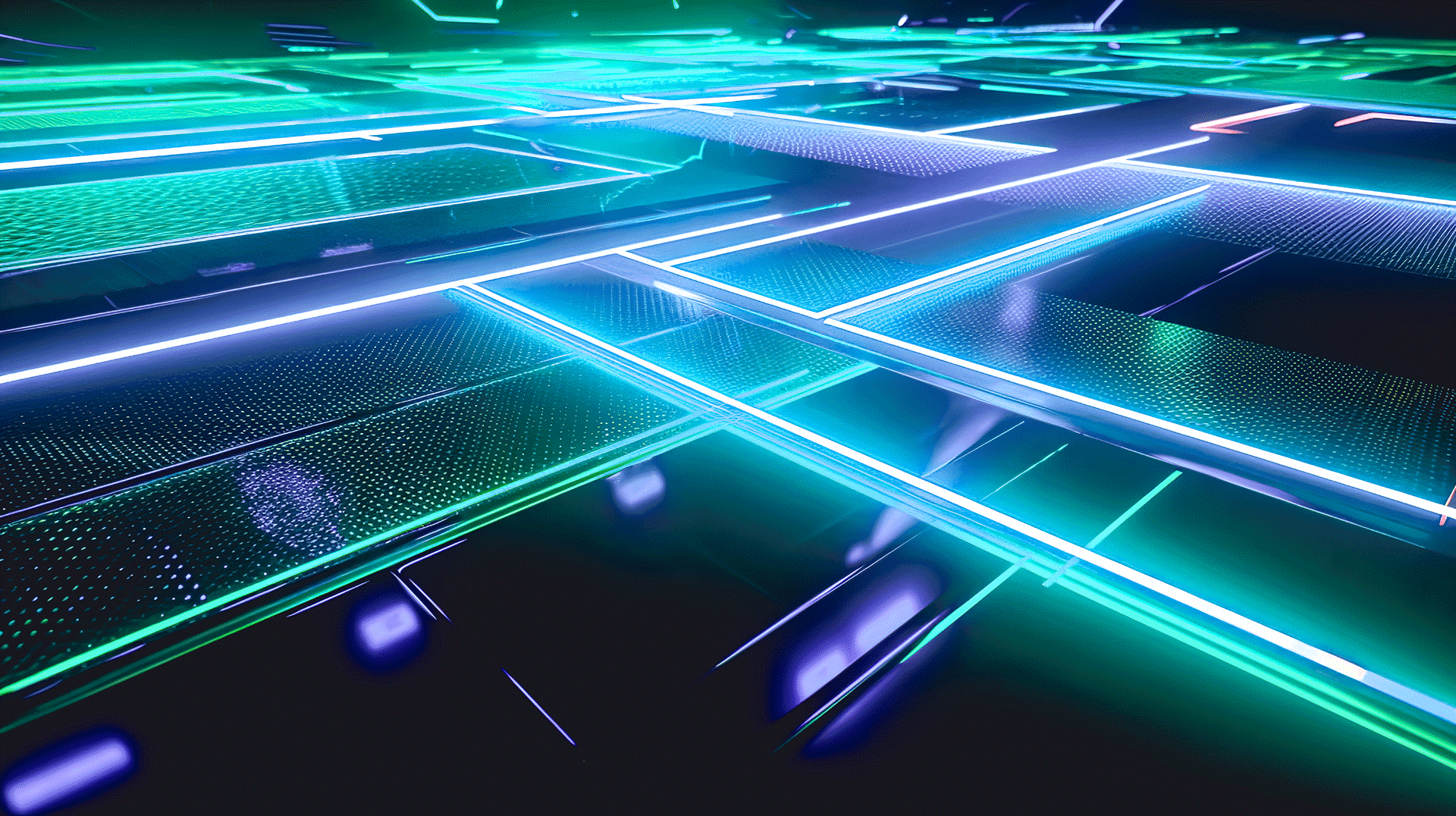 abstract-green-background-from-brilliant-mosaic-pattern-generative-ai-blue