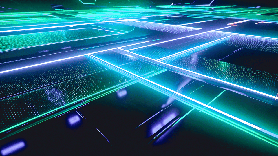 abstract-green-background-from-brilliant-mosaic-pattern-generative-ai-blue